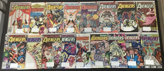 Avengers #224-240 Comic Lot, Eros Become Starfox, Monica Rambeau Joins Avengers