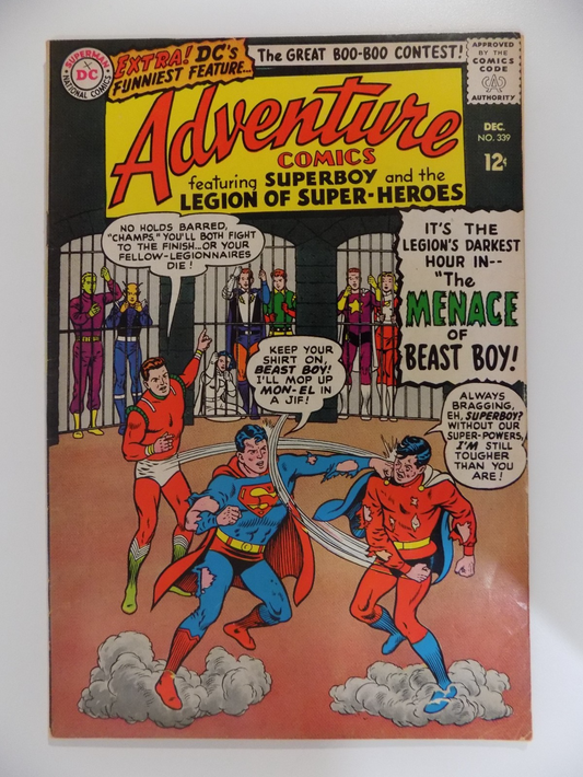 Adventure Comics #339 DC Comics Fine December 1965
