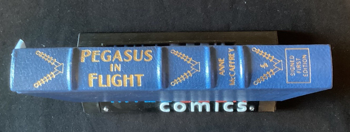 PEGASUS IN FLIGHT by Anne McCaffrey SIGNED 1st EDITION Easton Press -JD