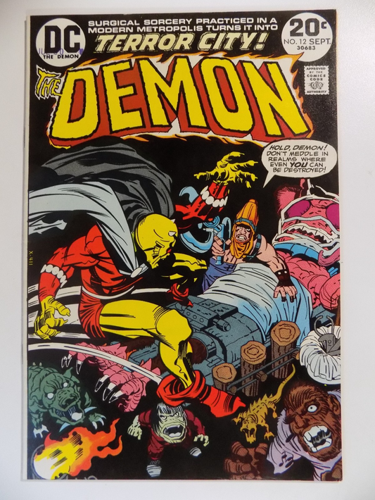 Demon #12 DC Comic September 1973 Very Fine+