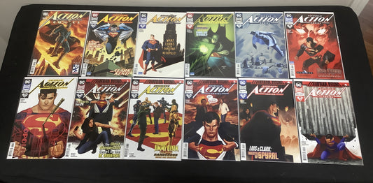 Action Comics #1000-1021 Comic Lot, Brian Michael Bendis, Lee Bermejo, 2018, DC