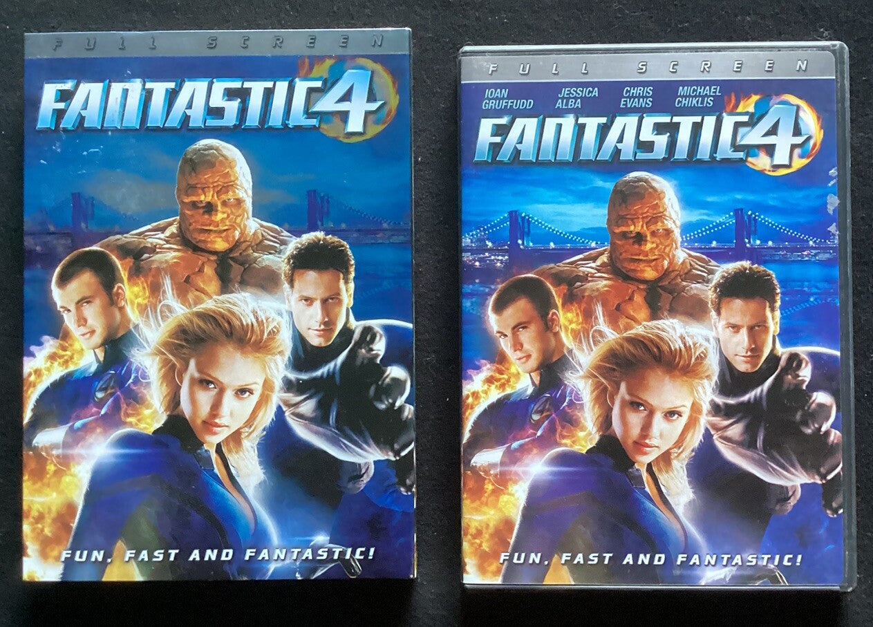 Fantastic 4 & Fantastic 4: Rise Of The Silver Surfer (DVDs) PS