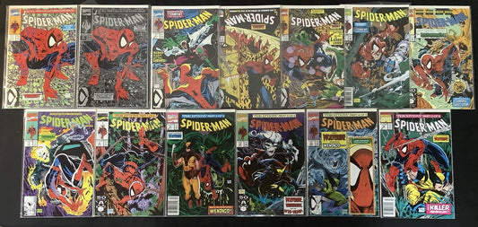 Spider-Man #1-25 Comic Lot, Marvel Comics, Multiple Variants #1, Todd McFarlane
