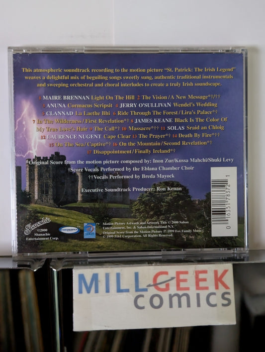 St. Patrick, The Irish Legend - The Motion Picture Soundtrack, Inon Zur -JD