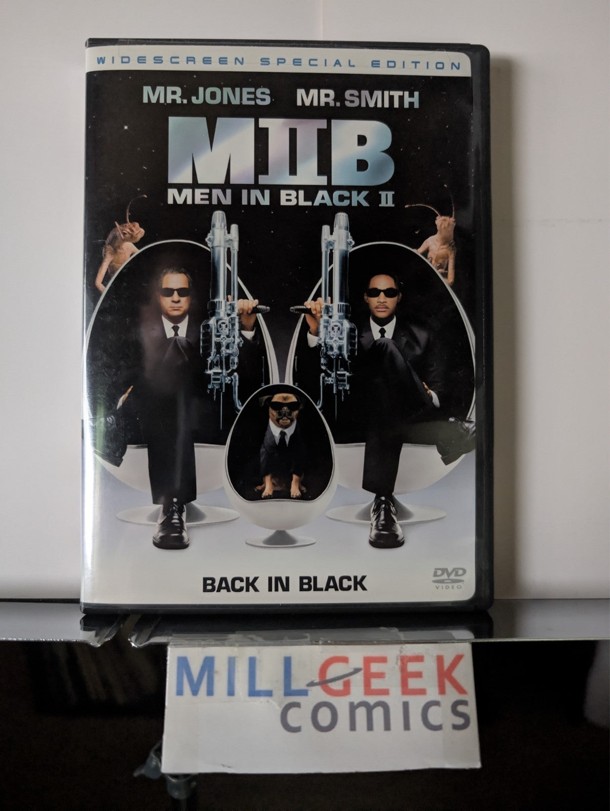 Men In Black / Men In Black II, 2 Movie Set (DVD) Like New -JD