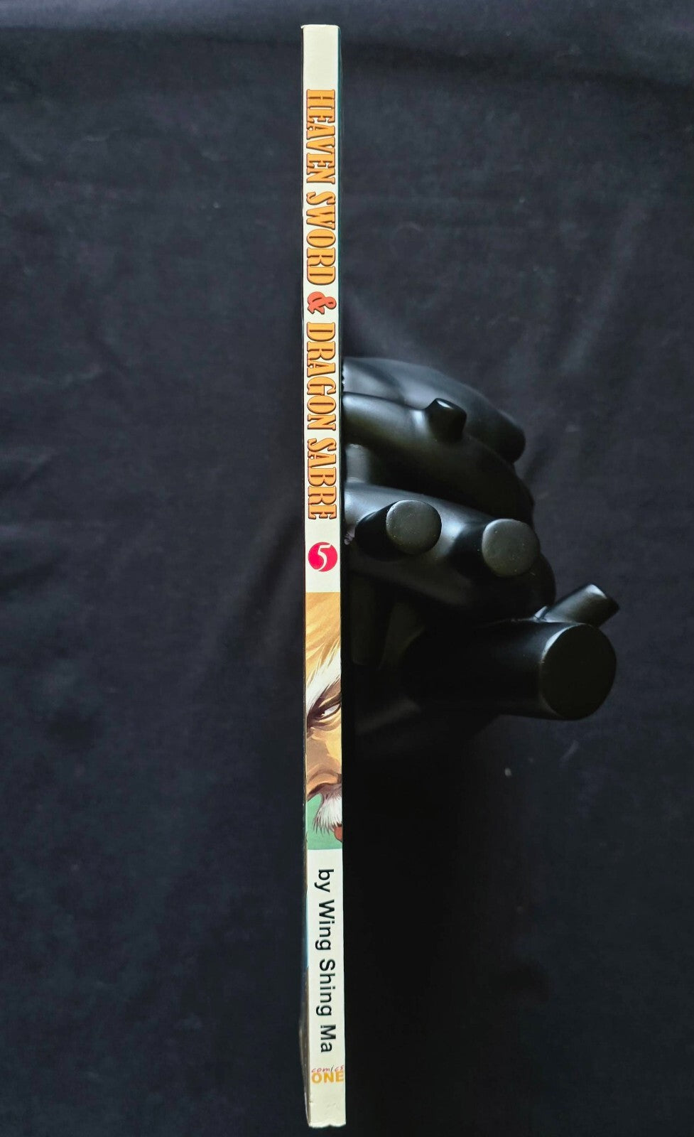 Heaven Sword & Dragon Sabre Vol. 5 By Louis Cha and Wing Shing Ma (1st Ed 2003)