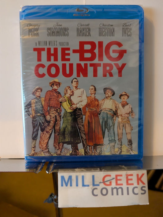 The Big Country / The Professionals, 2 Western Movie Set (Blu-ray) -JD