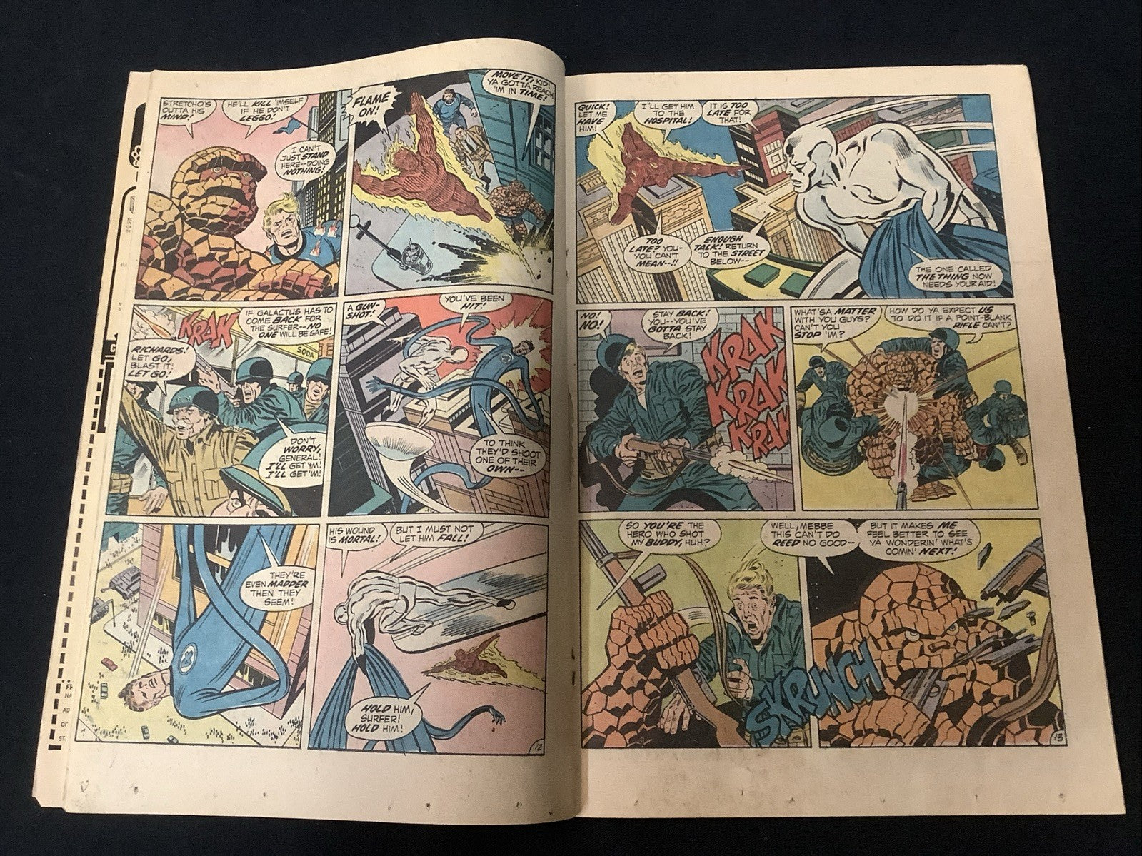 Fantastic Four #123 (Marvel Comics June 1972) F+ (6.5) Stan Lee/John Buscema