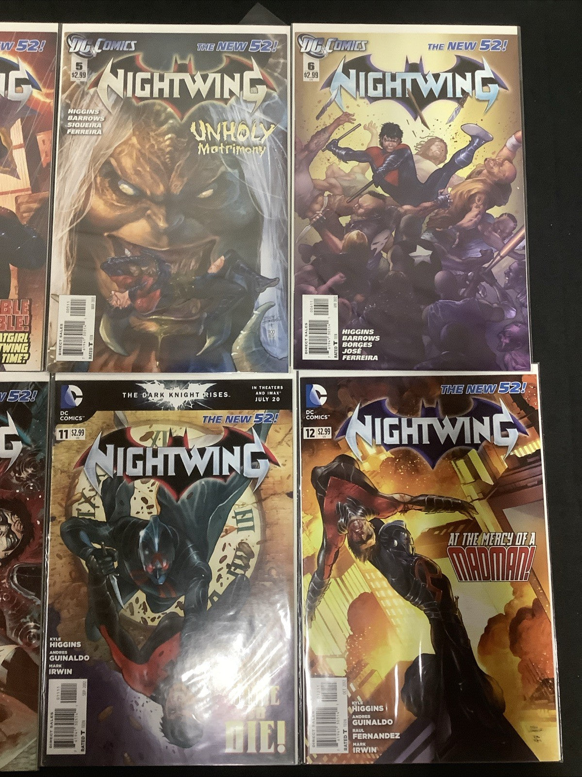 Nightwing #1-12 Comic Lot, DC Comics, Kyle Higgins/Eddy Barrows, New 52