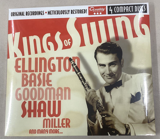 Swing of Kings Big Band 4 CD Set Ellington Basie Goodman Shaw  NEW SEALED -JD