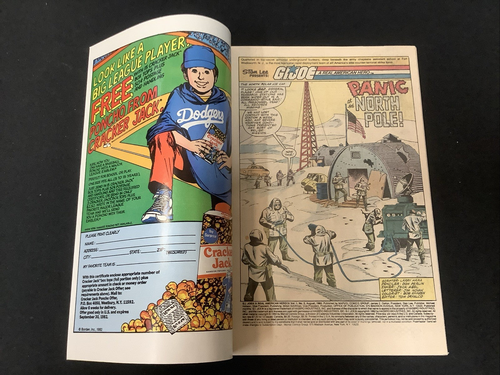 G.I. Joe: A Real American Hero #2 (1982) VF/NM (9.0) 1st Print! Larry Hama