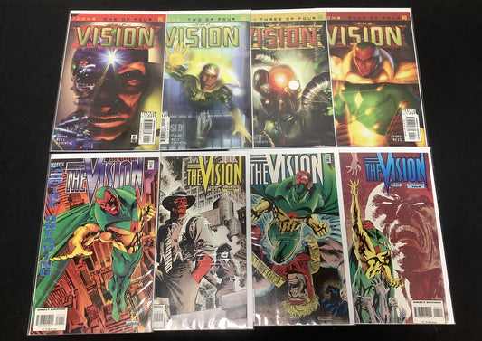 The Vision Comic Bundle: Avengers Icons Vision #1-4 + Vision (1994) #1-4, Marvel