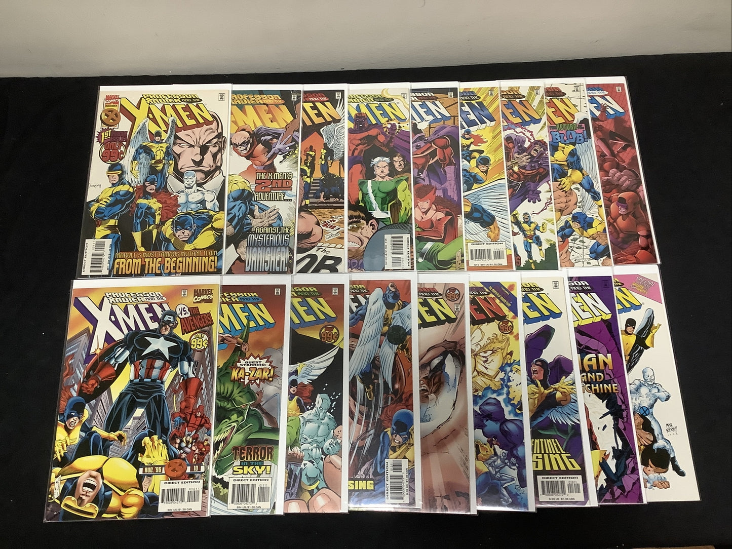 PROFESSOR XAVIER AND THE X-MEN LOT #1-18 Complete MARVEL Comic Set