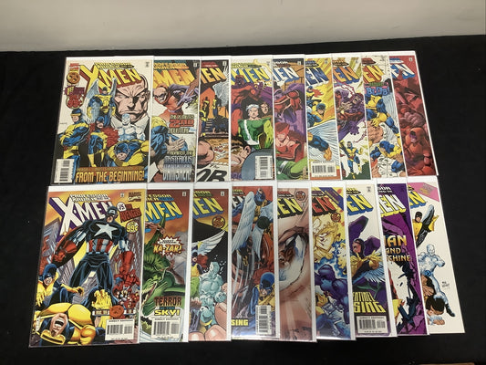 PROFESSOR XAVIER AND THE X-MEN LOT #1-18 Complete MARVEL Comic Set