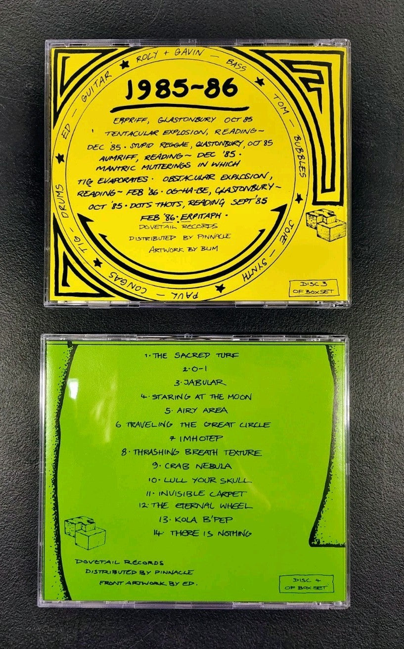 Ozric Tentacles - Vitamin Enhanced. Dovetail Records 6 x CD box set. #000907 JD