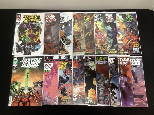 Justice League Odyssey #1-18 Comic Lot, DC, Stjepan Sejic Joshua Williamson