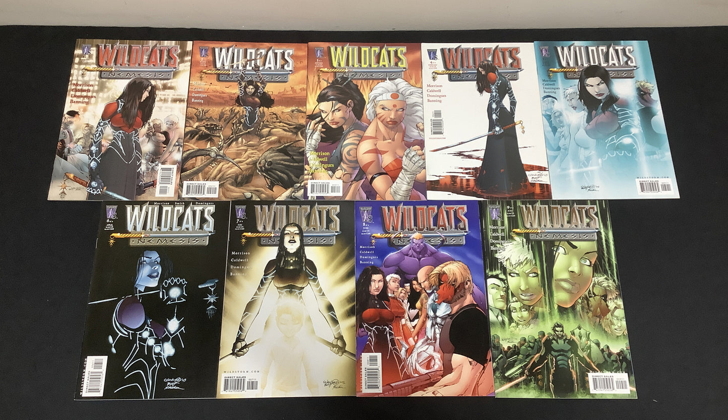 Wildstorm Comics: Wildcats- Nemesis Vol. 1 (2005) #1-9 Complete Set