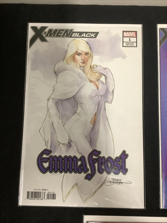 X-Men: Black Bundle (Emma Frost, Mystique, Juggernaut, Magneto) 5 Comics Total
