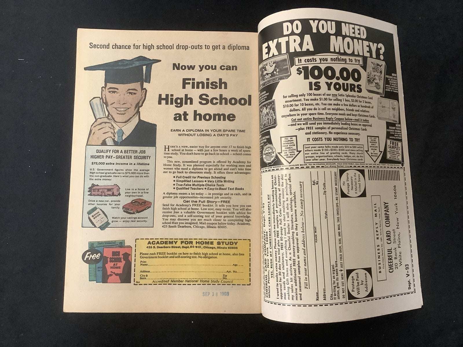 AVENGERS #70 (1969) VF+ (8.5) Roy Thomas, 1st appearance SQUADRON SINISTER