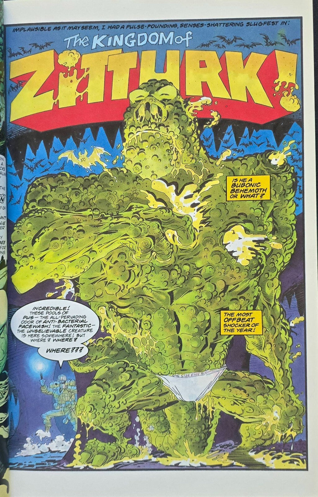 Monster Massacre - Simon Bisley art! (Atomeka Press 1993)