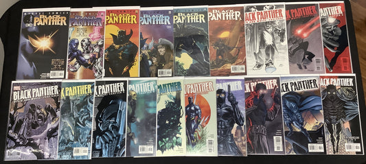 Black Panther (1998) Comic Lot, 1st App Kasper Cole, Black Panther Vs Namor