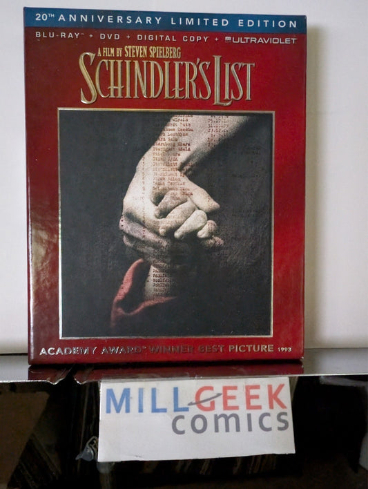 Schindler's List, 20th Anniversary Edition (Blu-Ray) Like New -JD