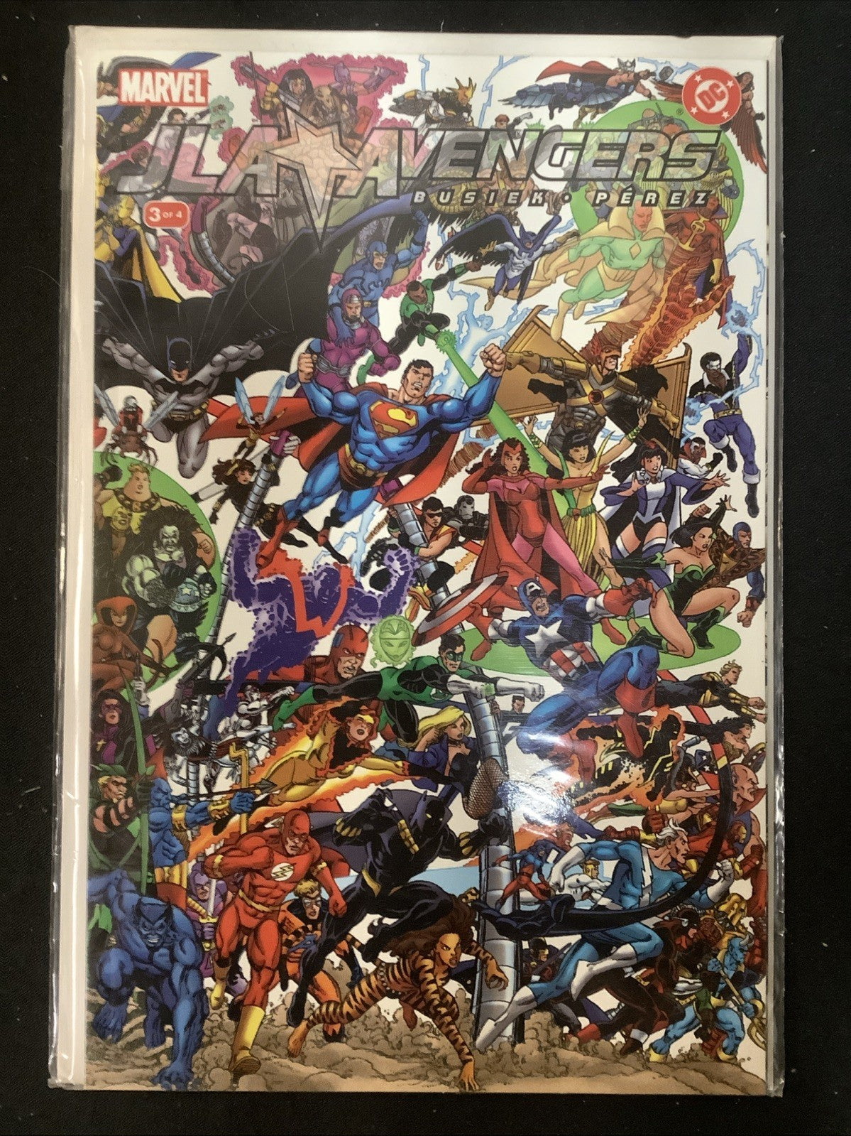 JLA/Avengers #1-4 Complete Comic Set, DC/Marvel, Kurt Busiek/George Perez, 2003