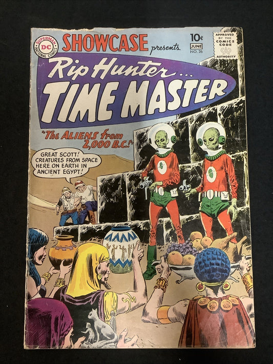 Showcase #26 (DC Comics June 1960) VG (4.0) Rip Hunter… Time Master