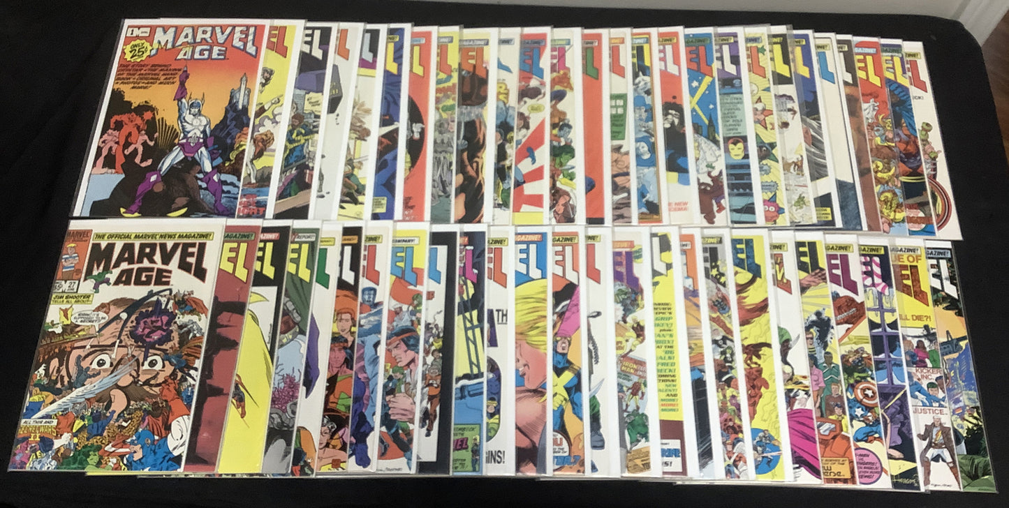 Marvel Age #1-101 + Annuals #1-4, Marvel Comics, Stan Lee John Byrne Spider-Man