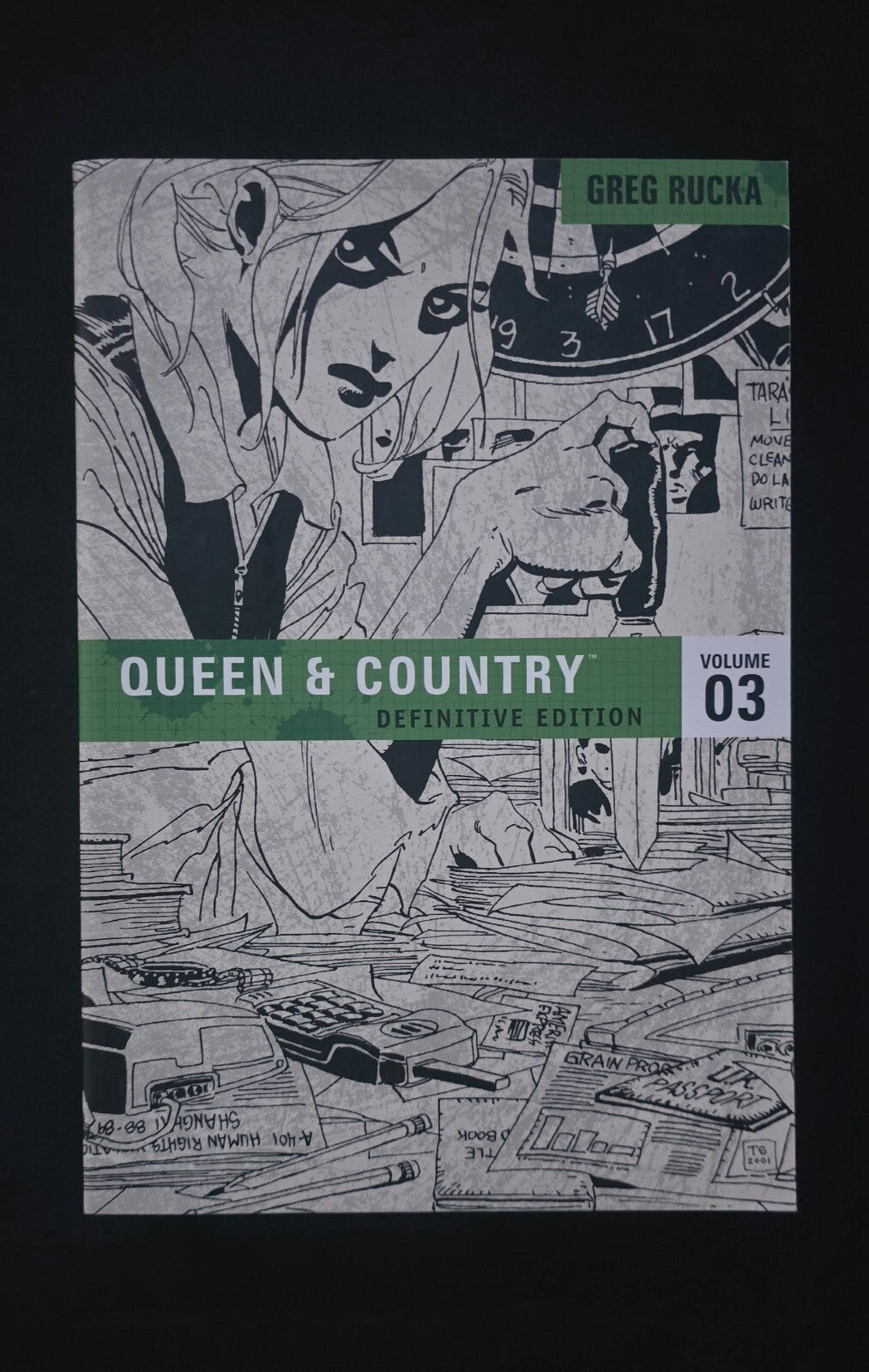 Queen & Country By Greg Rucka - Definitive Edition TPB, Volumes 1-3 (2007-2008)