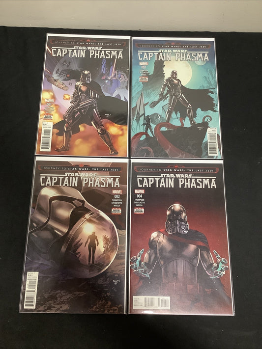 Journey To Star Wars: Last Jedi - Captain Phasma #1-4 Complete Comic Set, Marvel