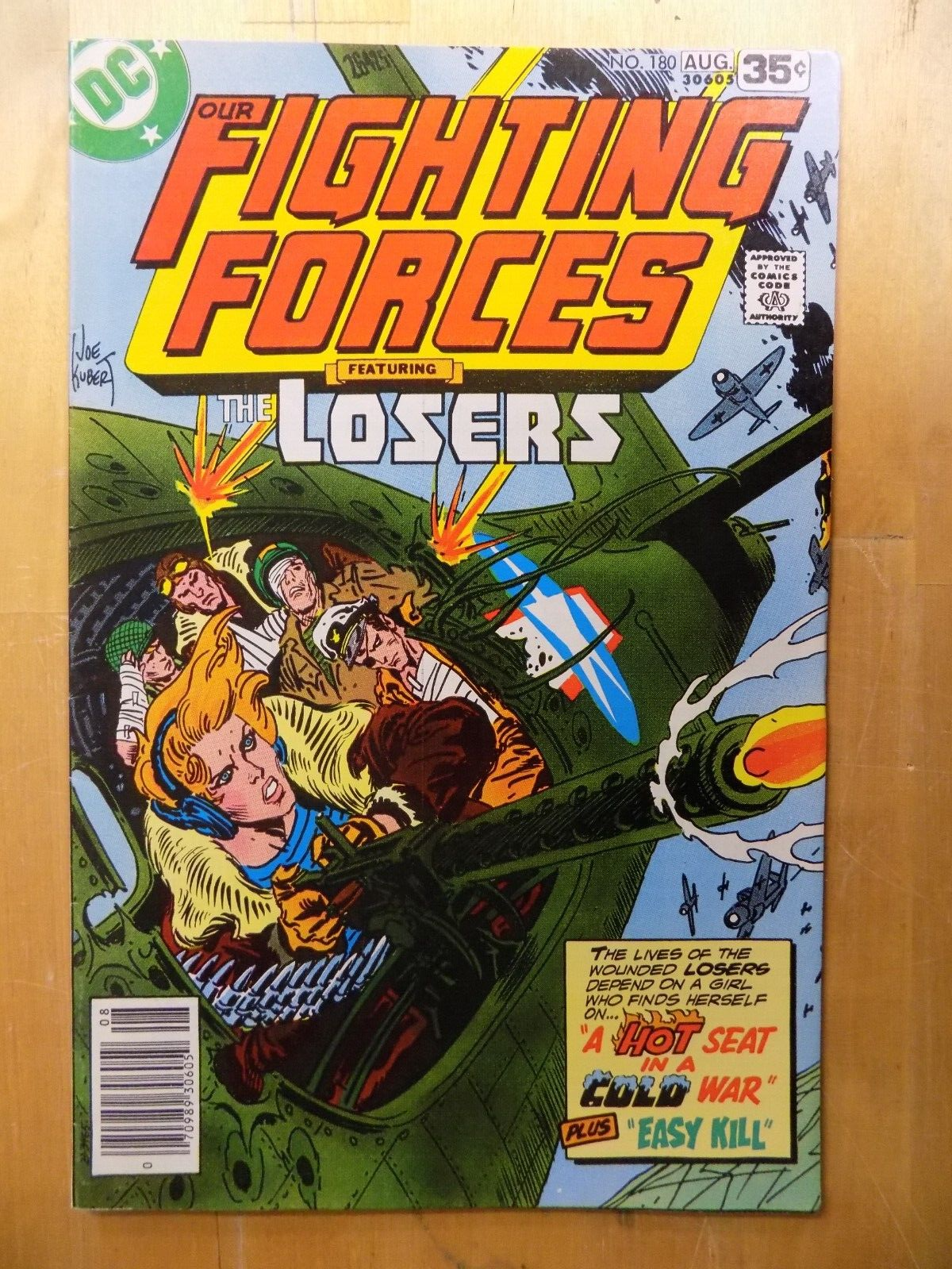 Our Fighting Forces featuring The Losers #175-181 Joe Kubert