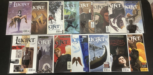 Lucifer #25-39 Comic Lot, DC Comics/Vertigo, Mike Carey Peter Gross, 2000