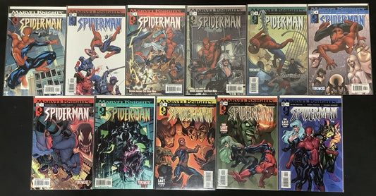 Marvel Knights Spider-Man #1-11 Comic Lot, Marvel, Mark Millar/Terry Dodson