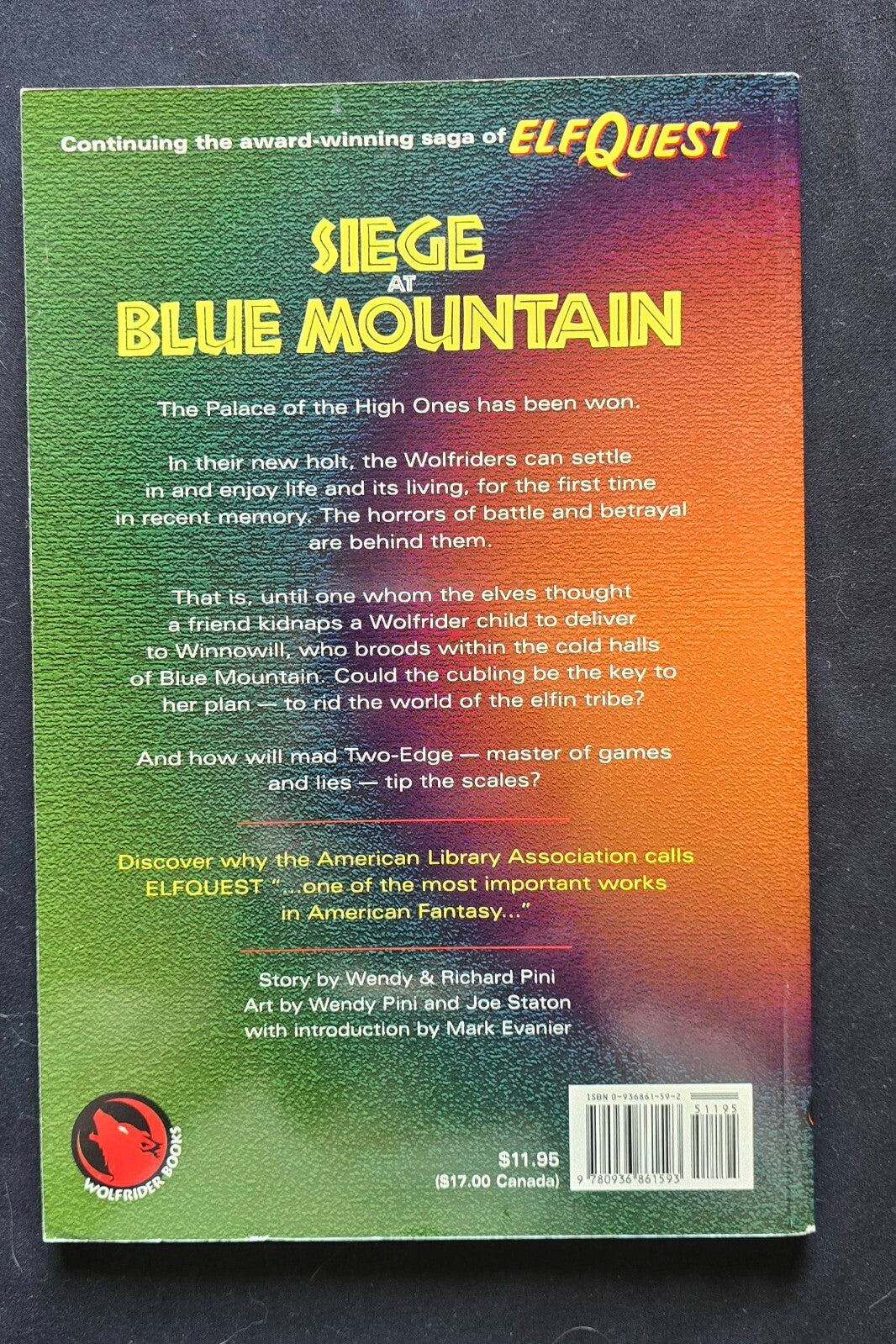 ElfQuest: Reader's Collection Book 5, Siege at Blue Mountain (1998)