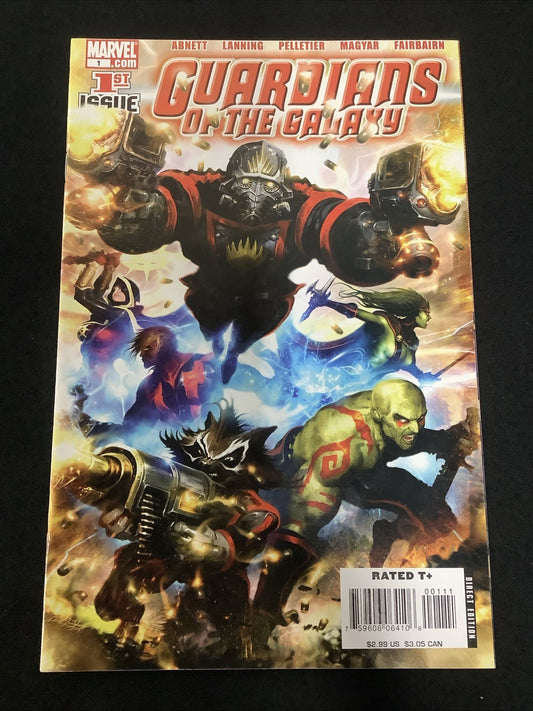 GUARDIANS OF THE GALAXY #1 (Marvel 2008) VF- (7.0) Abnett/Lanning/Pelletier