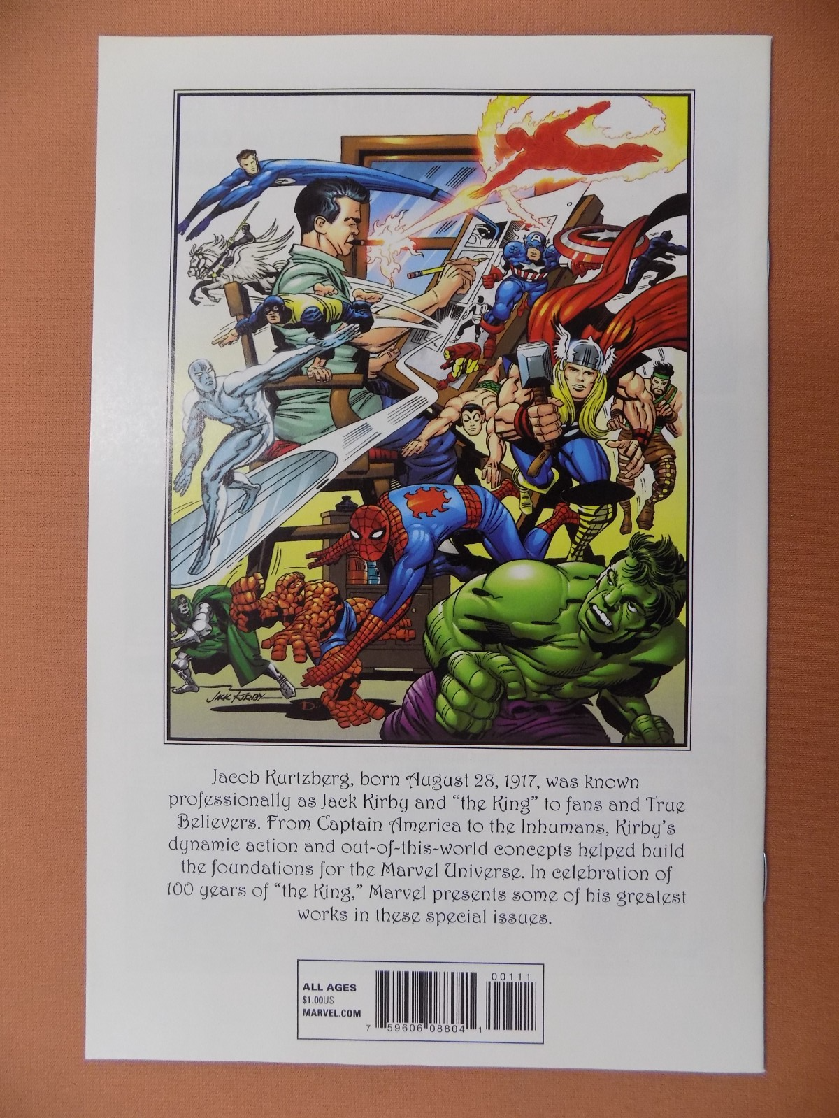 Marvel True Believers Celebrating Kirby 100th Lot of 6 Issues