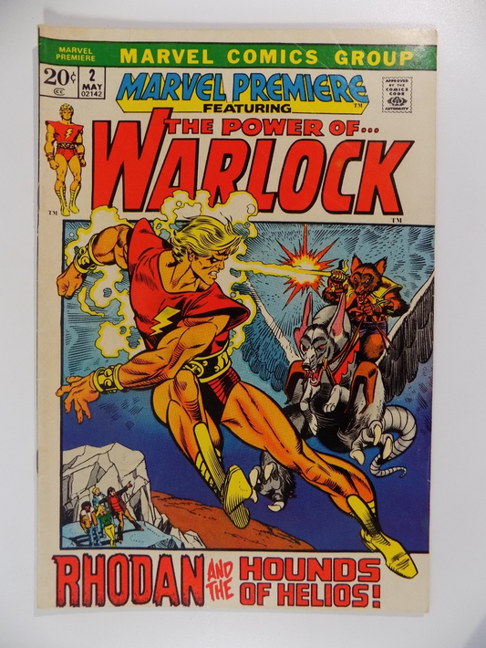 Marvel Premiere #2 Warlock Marvel Comic May 1972 Fine+