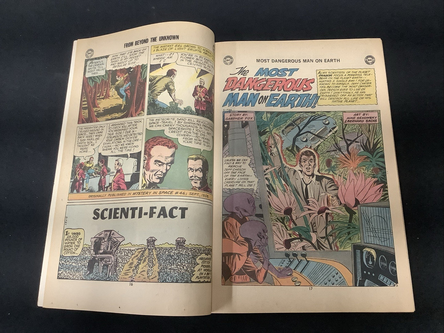From Beyond the Unknown #10 (DC Comics April-May 1971) VF (8.0) John Broome