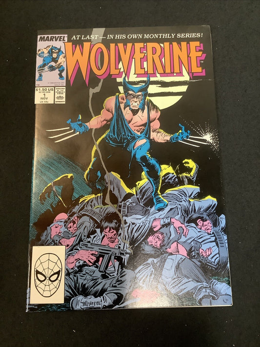 Wolverine #1 (1988) VF+ (8.5) Chris Claremont/Steve Buscema/John Byrne, Marvel