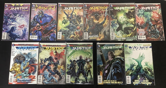 Justice League #23-33 + #23.1 (MISSING #31) Comic Lot, 1st App Of Jessica Cruz