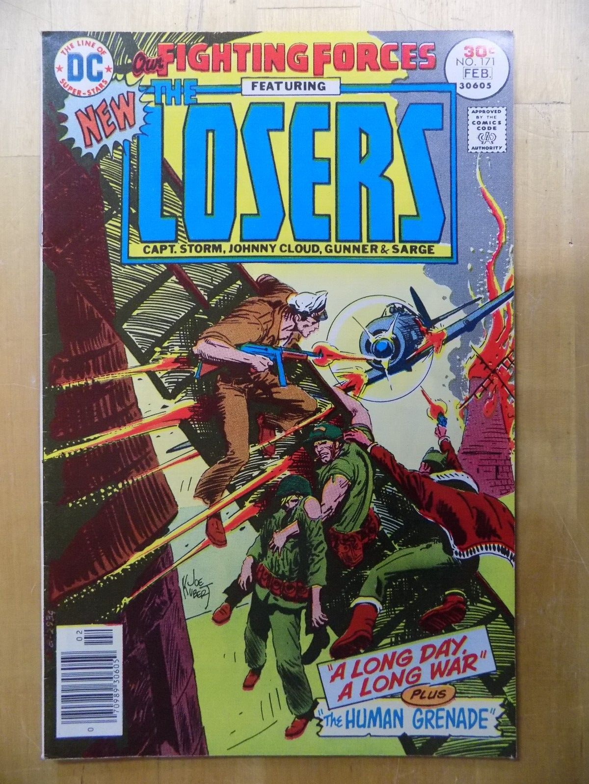 Our Fighting Forces featuring The Losers #168-173 Joe Kubert