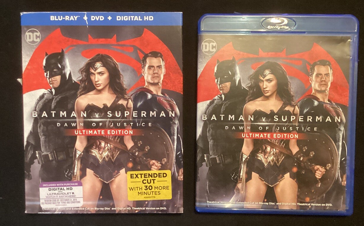 6 Movie DVD DC Lot (Justice League, Batman, Superman) -PS