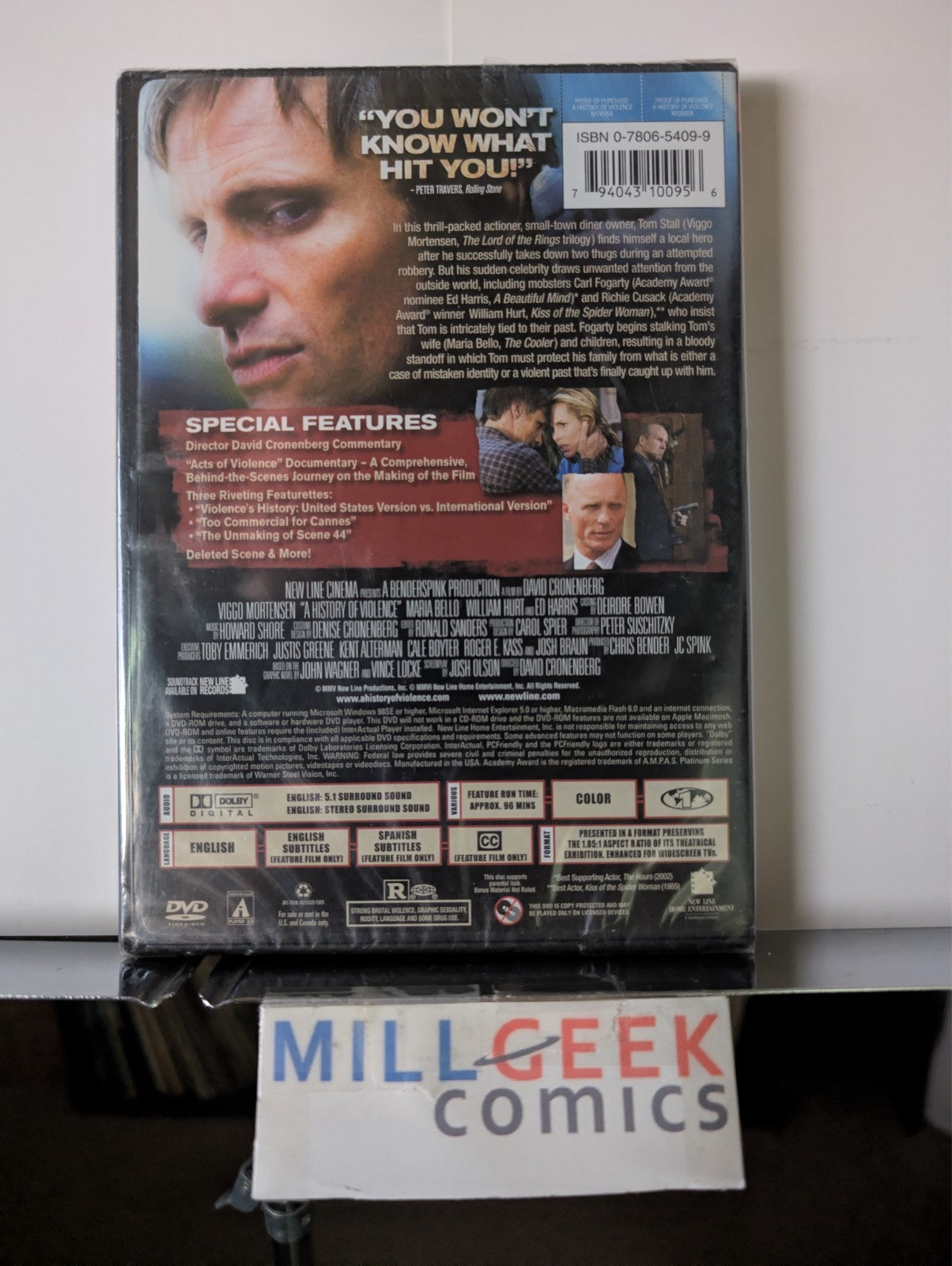 A History of Violence / Eastern Promises, 2 Movie Collection (DVD) Like New -JD