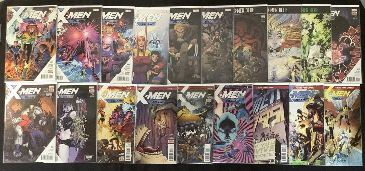 X-Men Blue #1-36 + Annual #1 Complete Comic Set, Marvel, Cullen Bunn/Art Adams