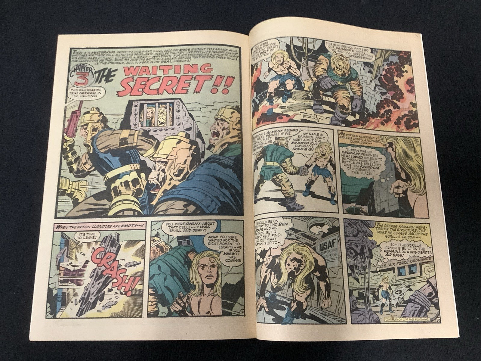 Kamandi, the Last Boy on Earth #4 (DC Comics March 1973) VF/NM (9.0) Jack Kirby