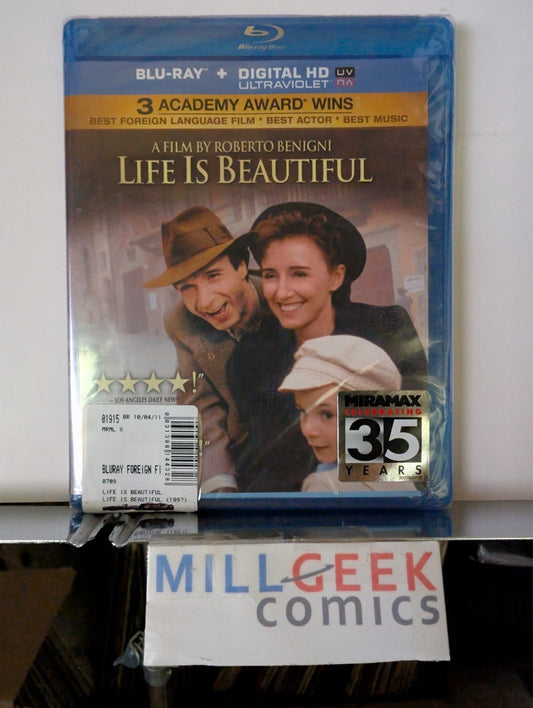 Life is Beautiful (Blu-Ray) Brand New Sealed -JD