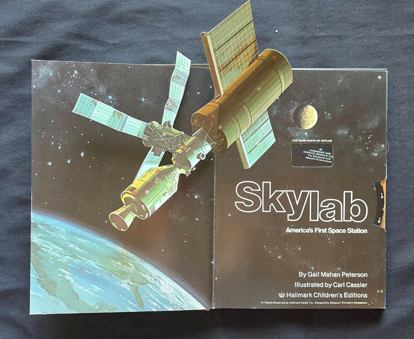 Skylab-America's First Space Station, A hallmark pop-up (1975)