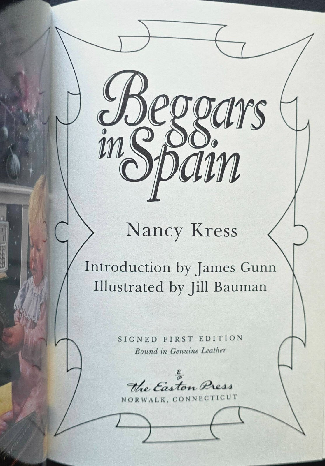 Beggars In Spain By Nancy Kress (SIGNED, 1st Ed Easton Press 1993) JD