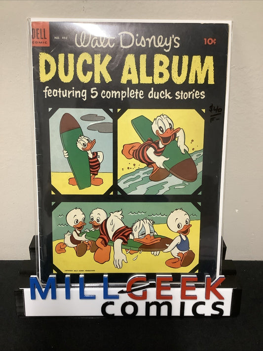 Four Color #492 (Dell Comics August 1953) F- (5.5) Donald Duck Album, Disney